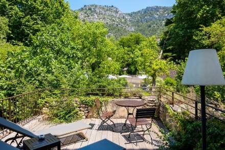 Hôtel de Charme Vaucluse, Terrasse Chambre, Hôtel du Poète 