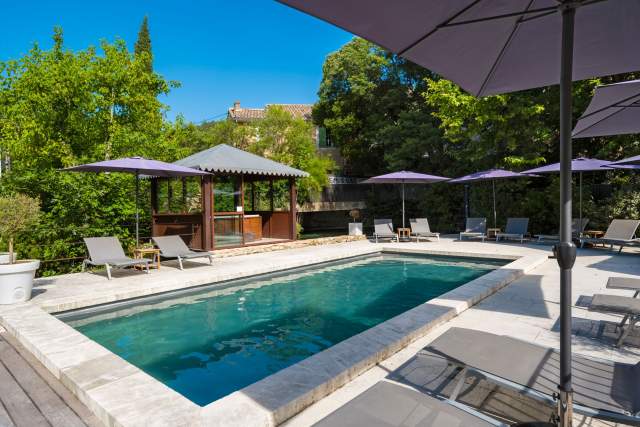 Piscine, Hôtel 3 étoiles Luberon, Hôtel du Poète 